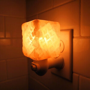 himalayan pink salt night light lamps